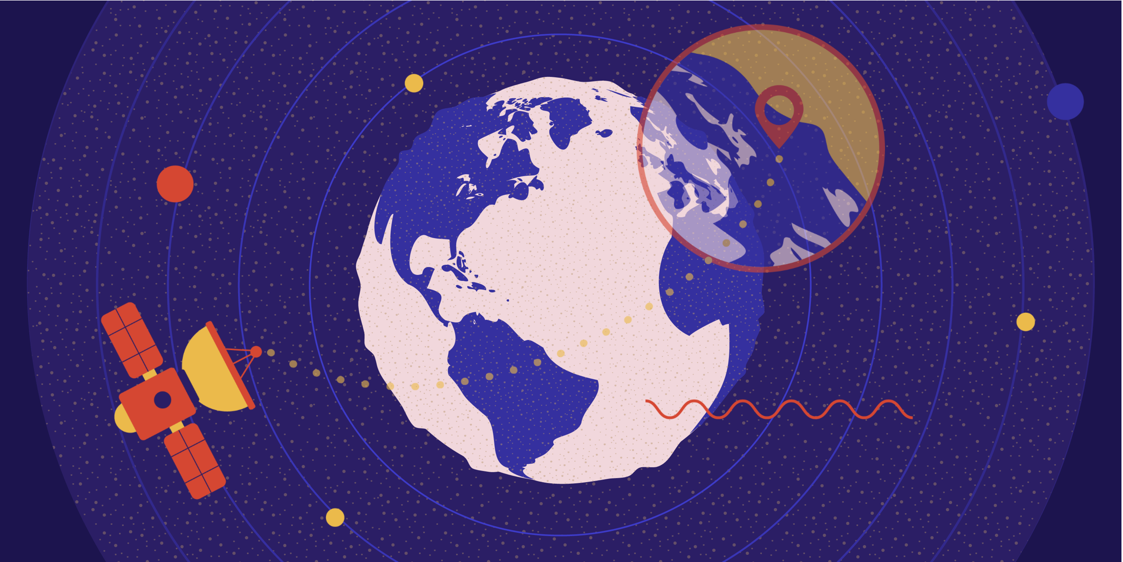 Graphic depicting UI-styled buttons with different categories of interior design items on top of an image of a modern interior living room.