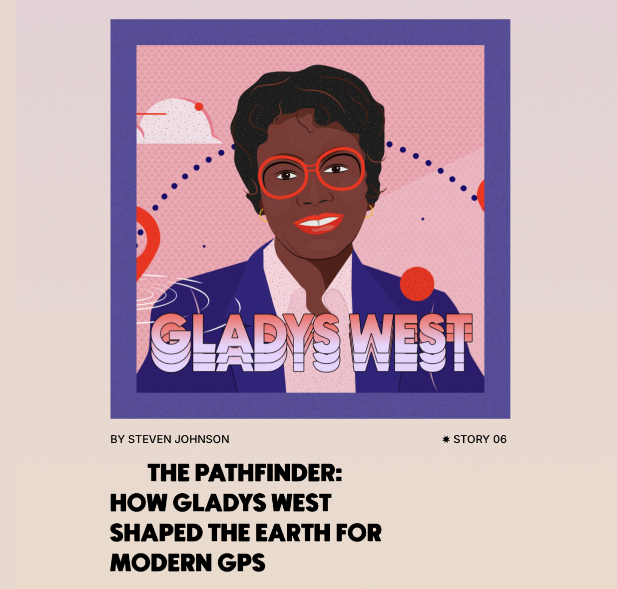 Graphic depicting a hexagonal cropped photo of an interior room design with grid lines along its borders.